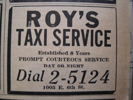 Image result for roy's taxi austin